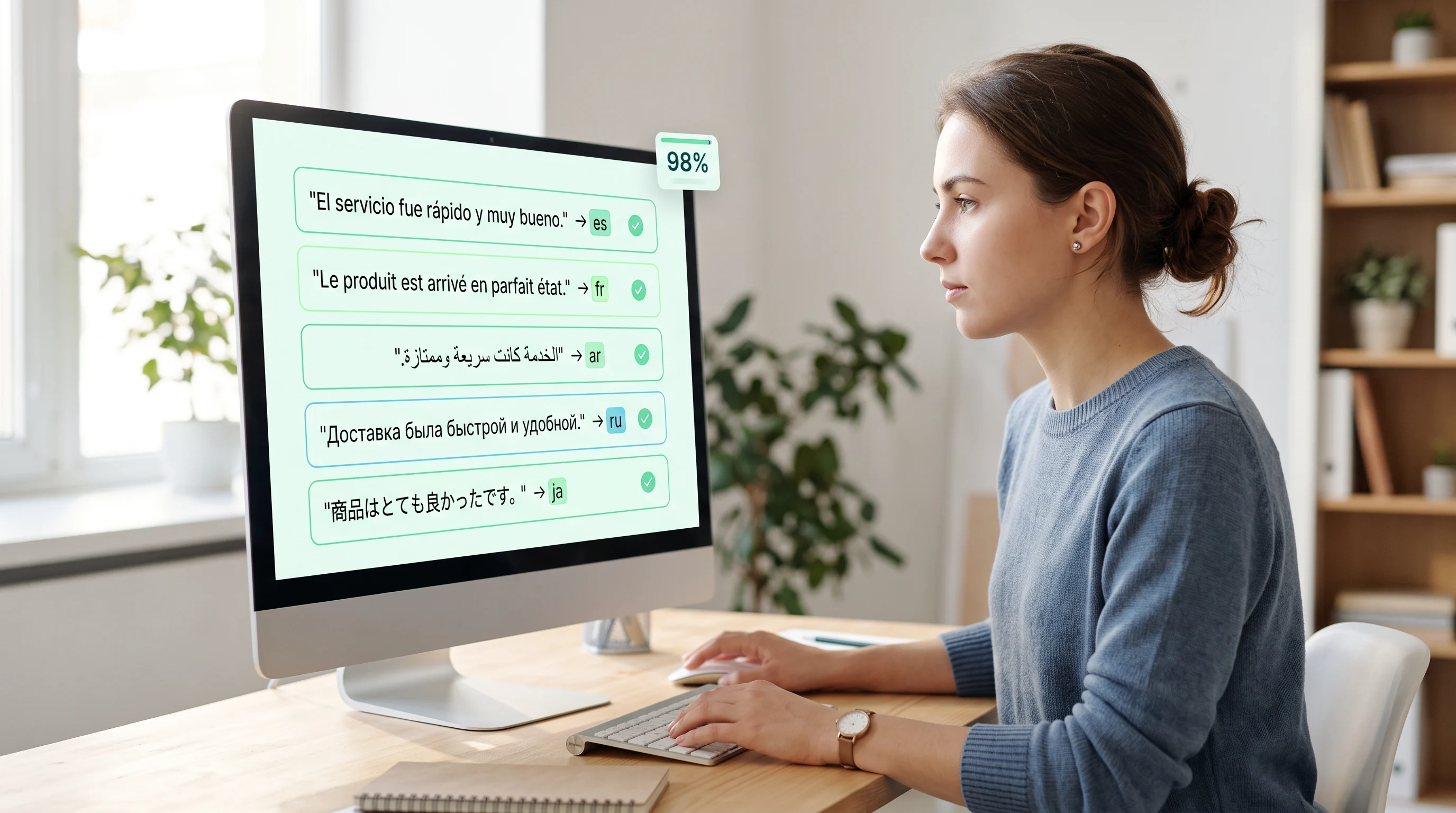 Language identification case study