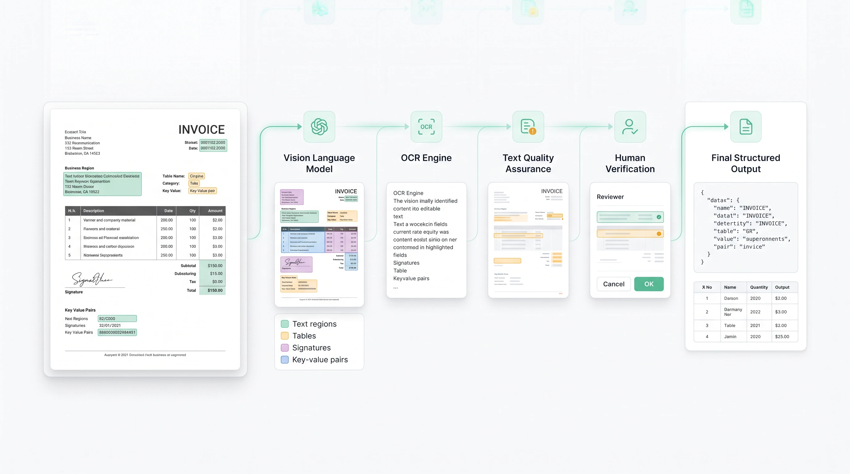 VLM assisted pre labeling with OCR to text QA pipelines