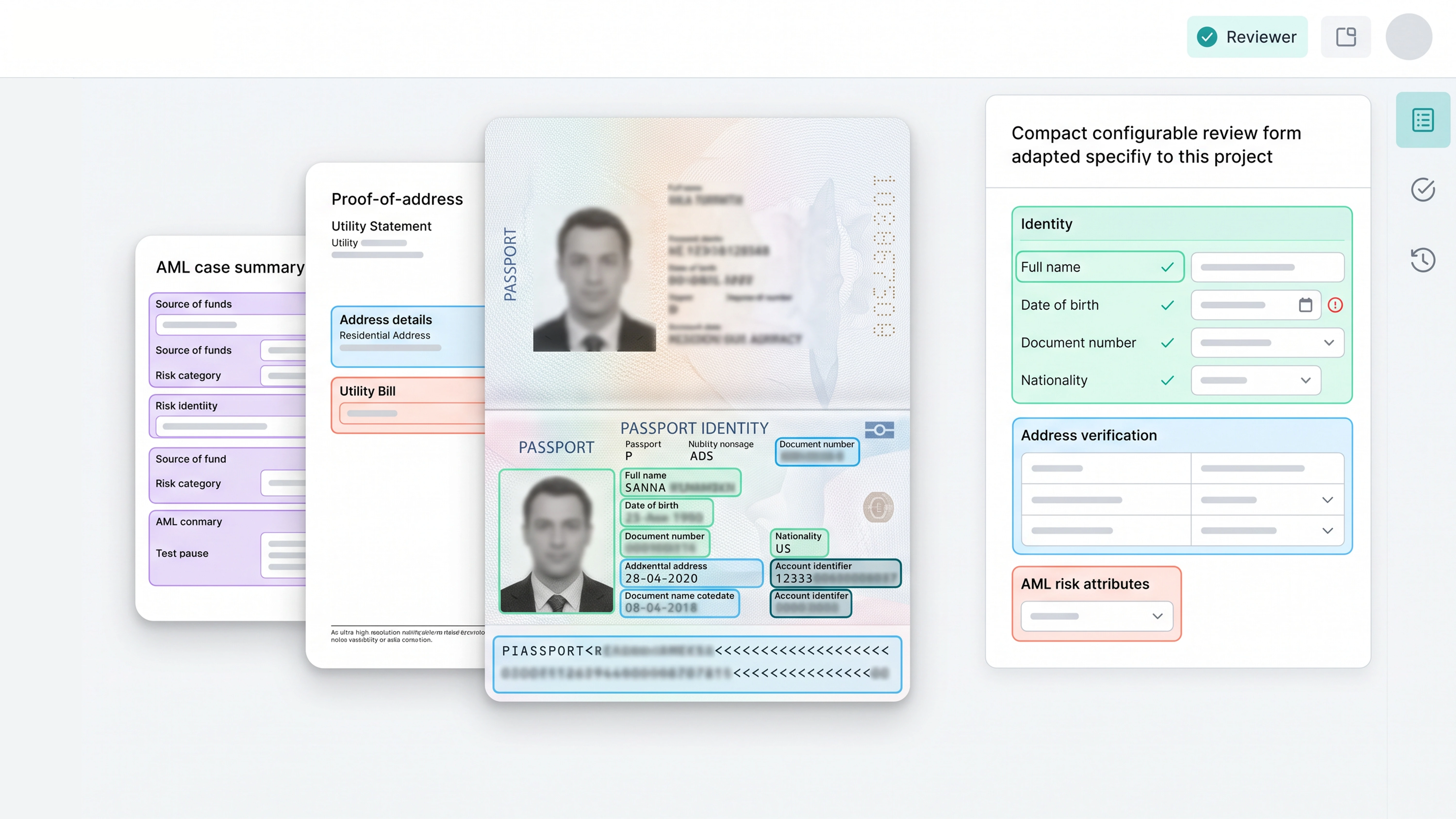 KYC and AML document extraction