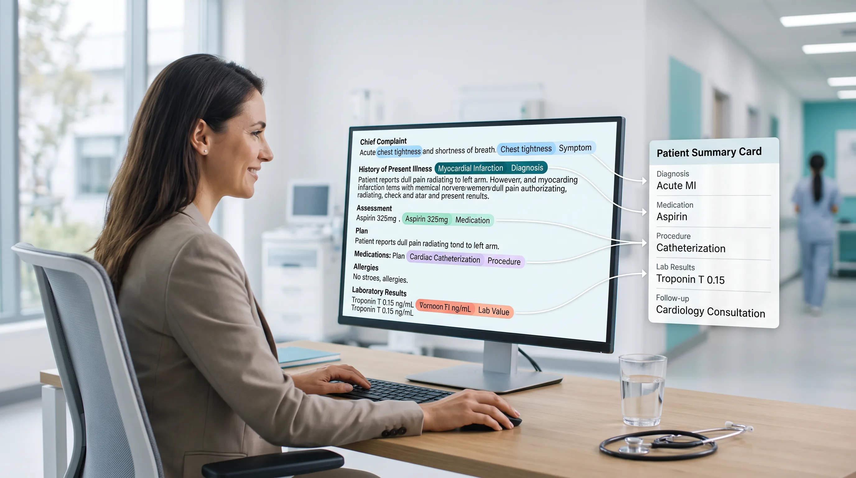 Clinical NLP and records annotation