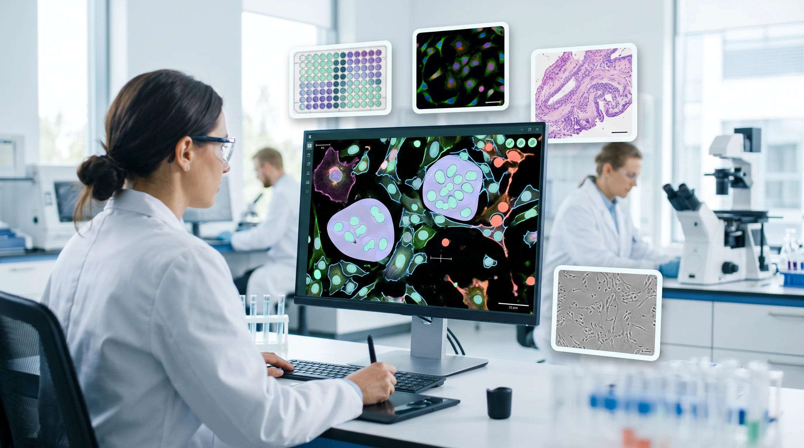 Life sciences and pharma imaging annotation