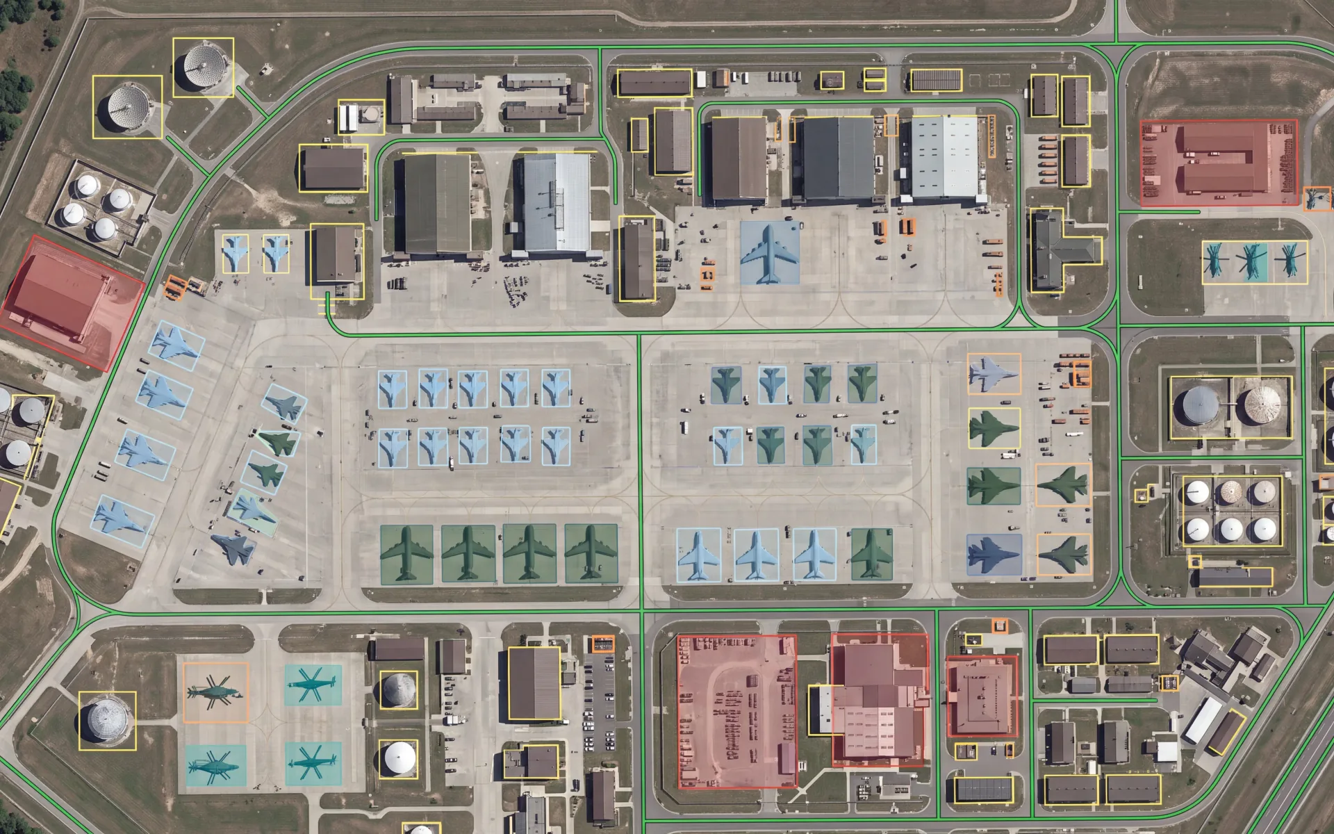 GEOINT and satellite imagery annotation
