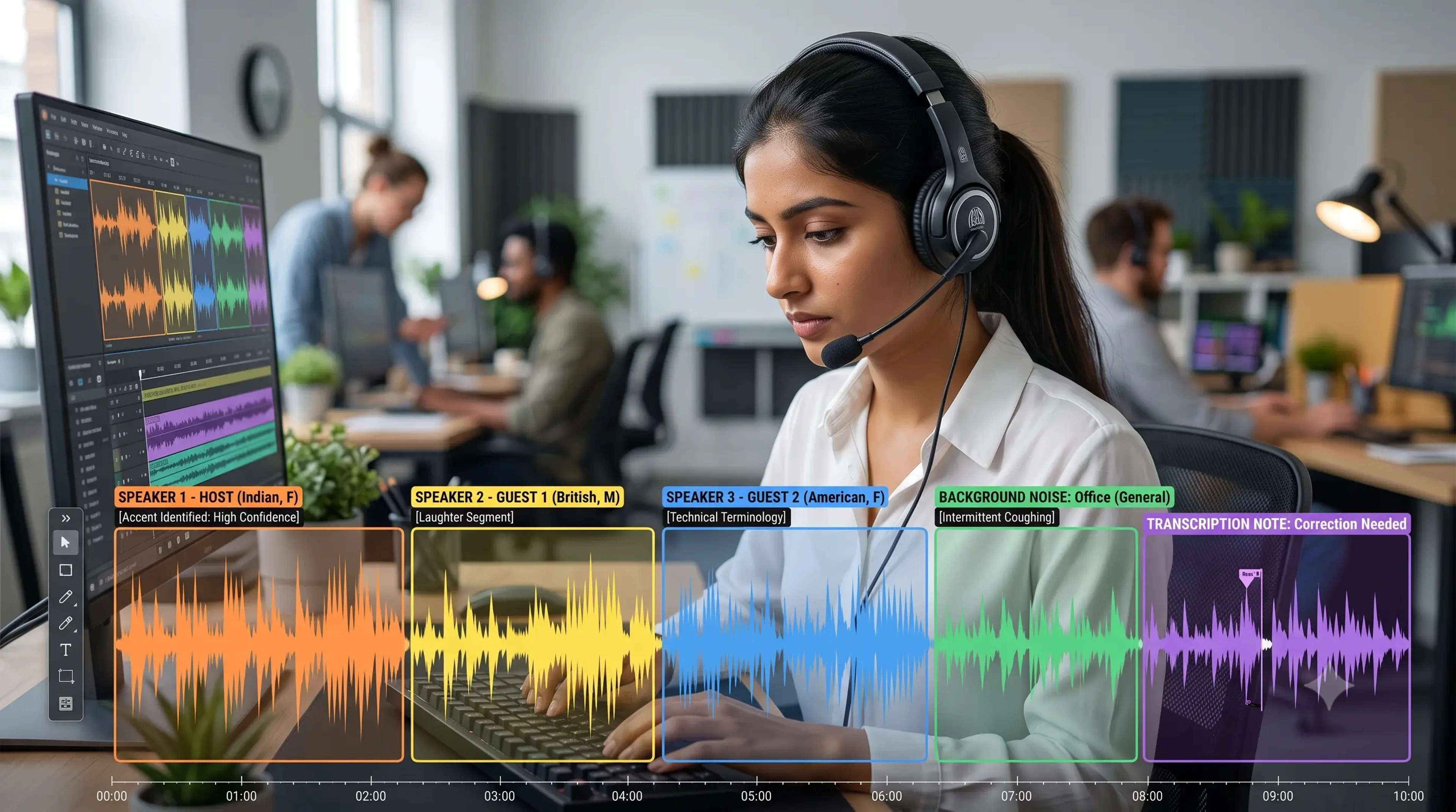 Audio Annotation - governed annotation example