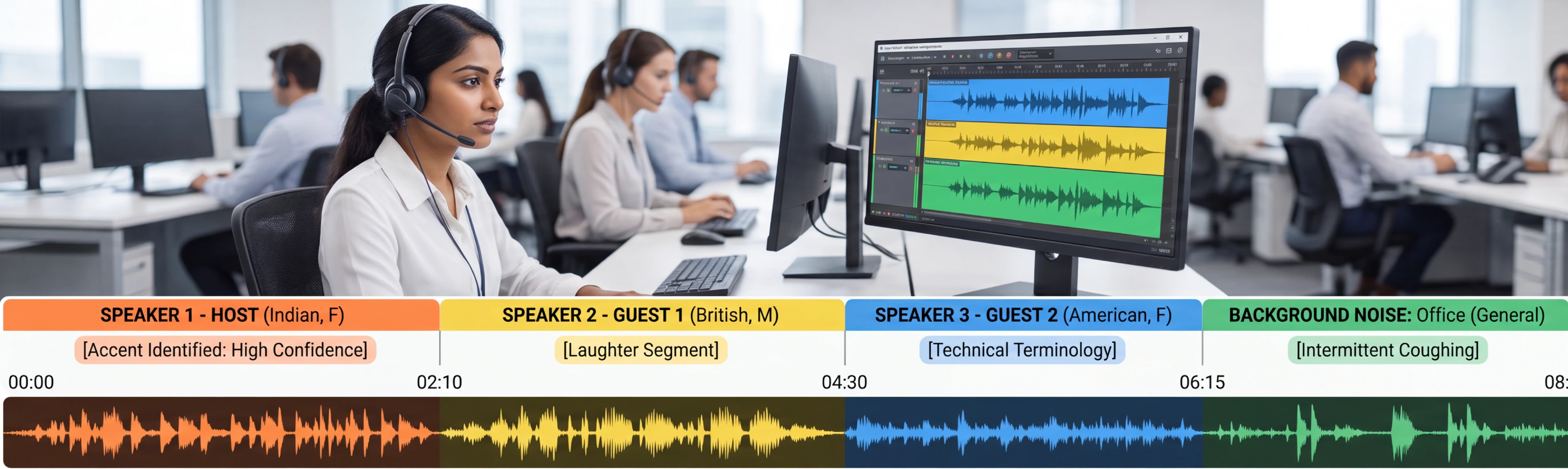 Audio Annotation - governed annotation example